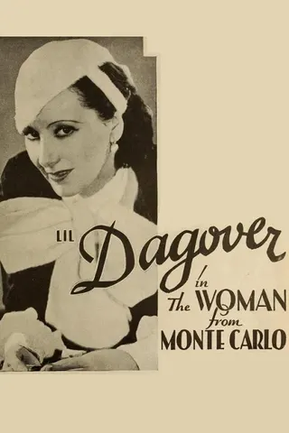 The Woman from Monte Carlo afişi