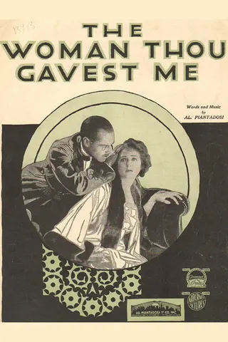 The Woman Thou Gavest Me afişi