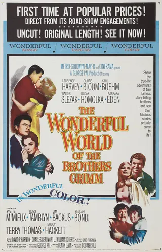 Görsel: Reynold Brown / Kamu malı The Wonderful World of the Brothers Grimm afişi