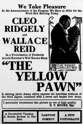 Görsel: TMDB The Yellow Pawn afişi