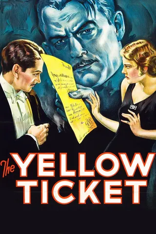 Görsel: TMDB The Yellow Ticket afişi
