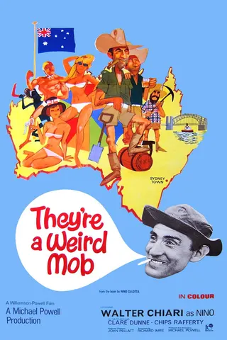Görsel: TMDB They're a Weird Mob afişi