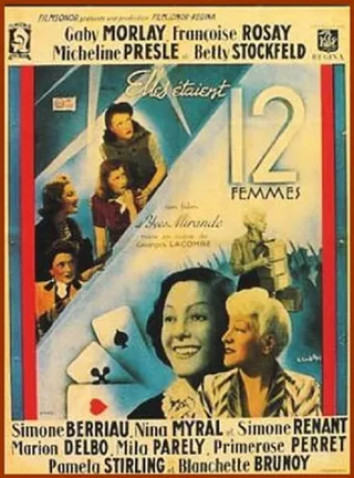 Görsel: TMDB They Were Twelve Women afişi