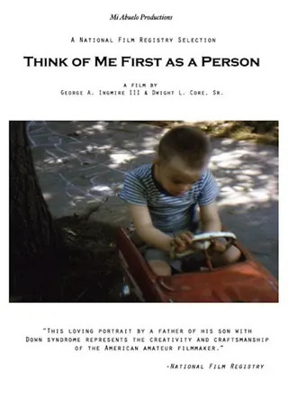 Think of Me First as a Person afişi