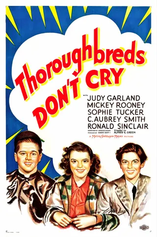 Görsel: MGM / Kamu malı Thoroughbreds Don't Cry afişi