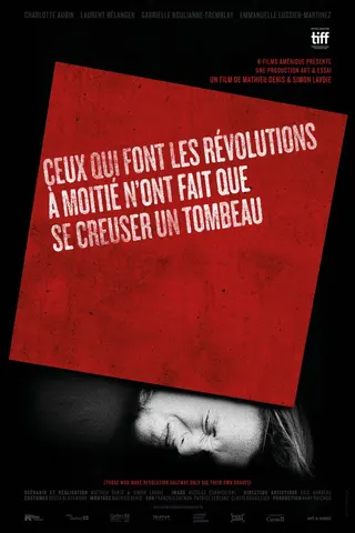 Görsel: TMDB Those Who Make Revolution Halfway Only Dig Their Own Graves afişi