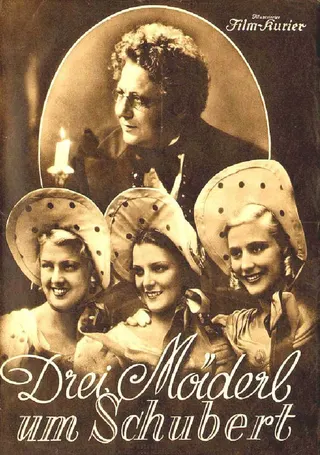 Three Girls for Schubert afişi