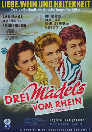 Three Girls from the Rhine afişi