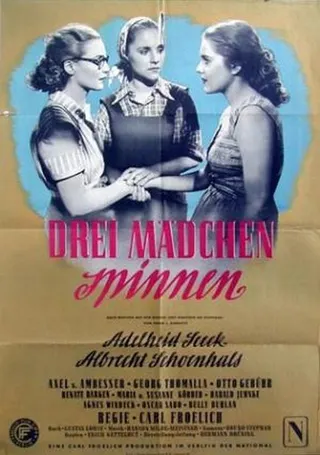 Görsel: TMDB Three Girls Spinning afişi
