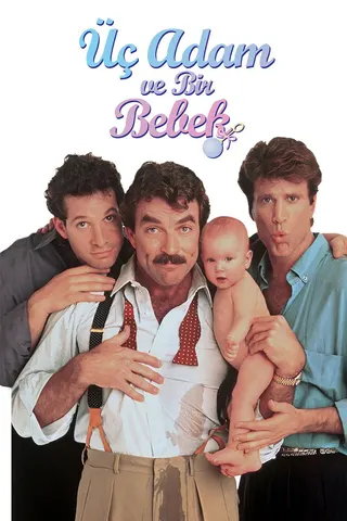 Görsel: TMDB Three Men and a Baby afişi