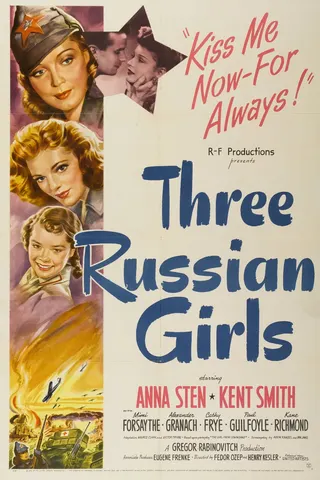 Görsel: TMDB Three Russian Girls afişi
