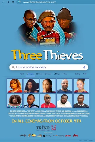 Görsel: TMDB Three Thieves afişi