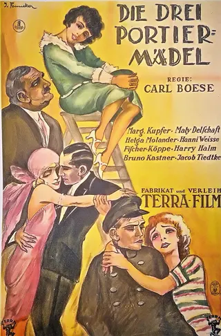 Görsel: TMDB Three Waiting Maids afişi