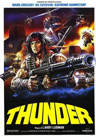 Thunder Warrior afişi