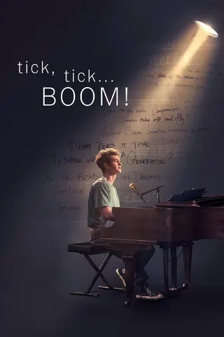 Tick, Tick... Boom! afişi