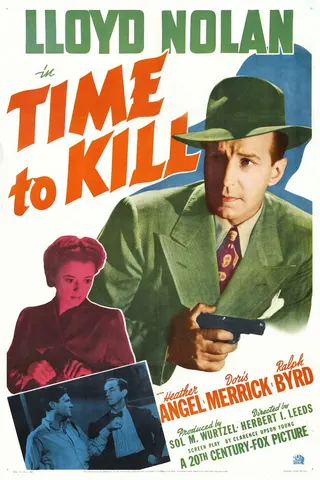 Time to Kill afişi
