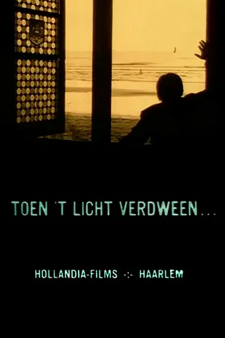 Toen 't licht verdween afişi