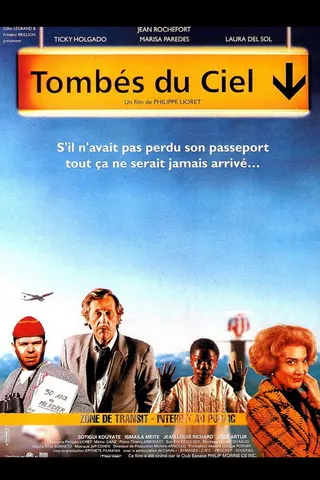 Görsel: TMDB Tombés du ciel afişi