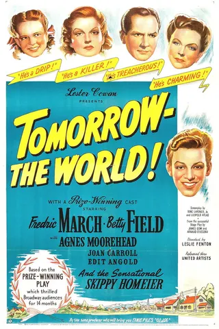Görsel: TMDB Tomorrow, the World afişi