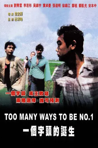 Too Many Ways to Be No. 1 afişi