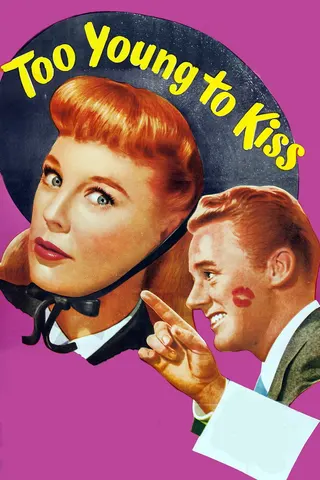 Too Young to Kiss afişi