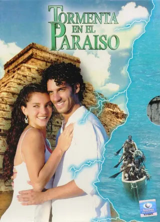 Tormenta en el paraíso afişi