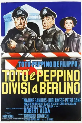 Totò e Peppino divisi a Berlino afişi