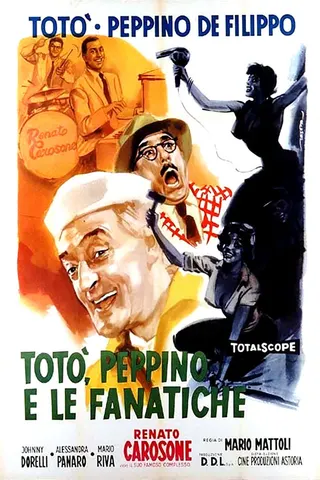 Toto, Peppino and the Fanatics afişi