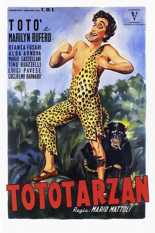 Totò Tarzan afişi