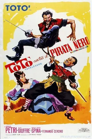Görsel: TMDB Toto vs. the Black Pirate afişi