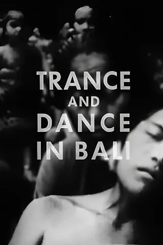 Trance and Dance in Bali afişi