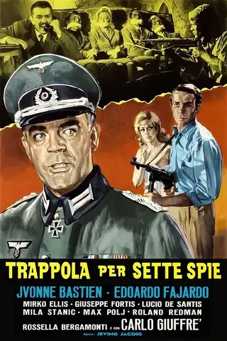 Görsel: TMDB Trap for Seven Spies afişi