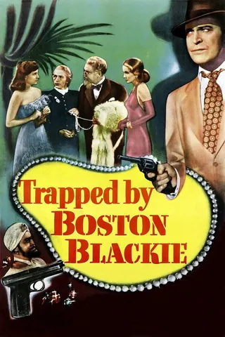 Görsel: TMDB Trapped by Boston Blackie afişi