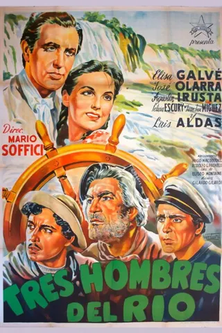 Tres hombres del río afişi