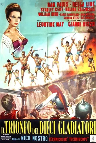 Triumph of the Ten Gladiators afişi