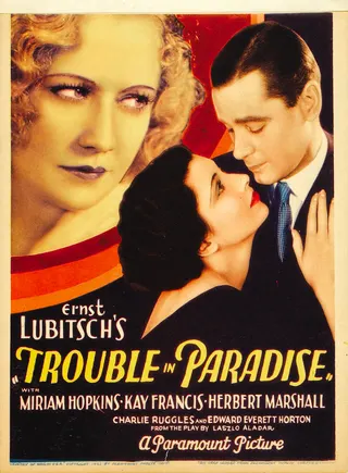 Trouble in Paradise afişi