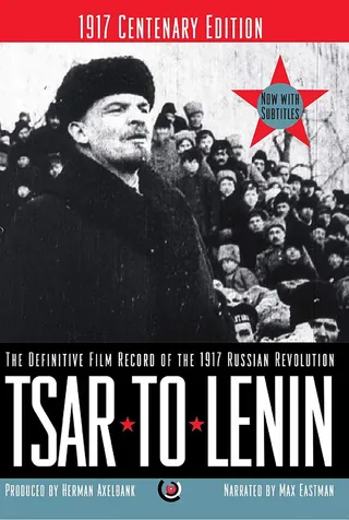 Tsar to Lenin afişi