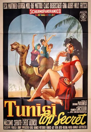 Görsel: TMDB Tunis Top Secret afişi