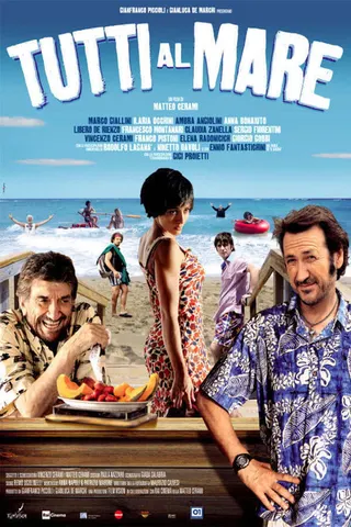 Görsel: TMDB Tutti al mare afişi