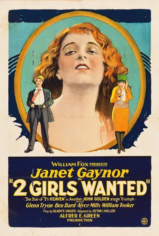 Görsel: H. C. Miner Litho Co. / Kamu malı Two Girls Wanted afişi
