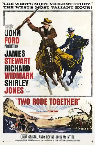 Görsel: Incorporates artwork by Howard Terpning / Kamu malı Two Rode Together afişi