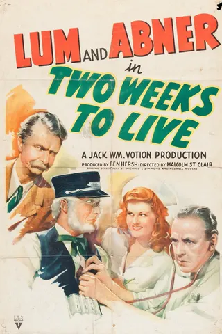 Two Weeks to Live afişi