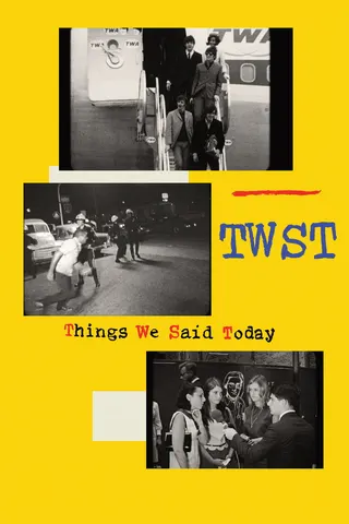 TWST / Things We Said Today afişi