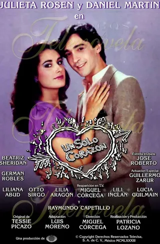 Un solo corazón afişi