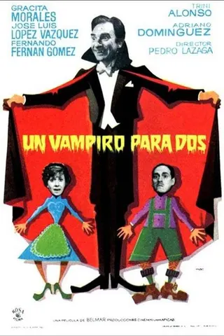 Un vampiro para dos afişi