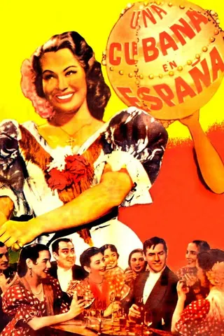 Una Cubana en España afişi