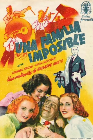 Görsel: TMDB Una famiglia impossibile afişi
