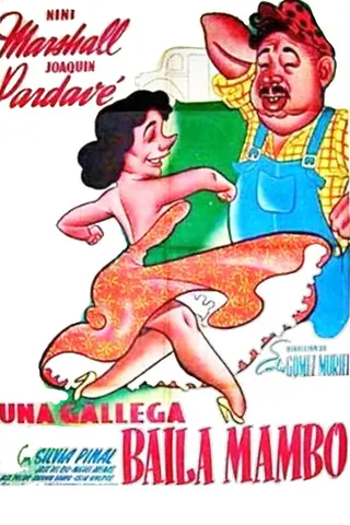 Una gallega baila mambo afişi