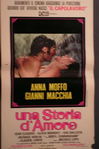 Una storia d'amore afişi