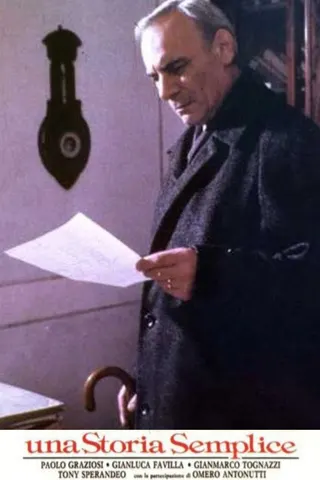 Una storia semplice afişi